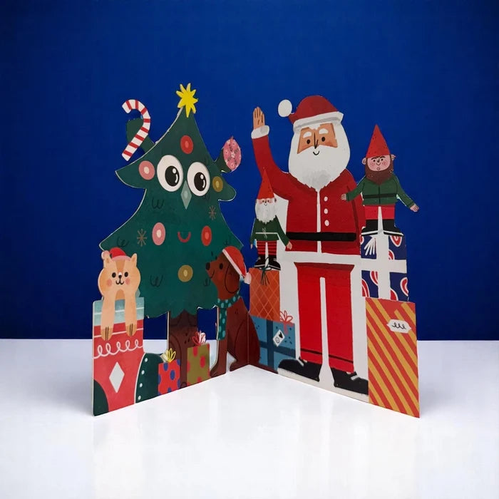 Alljoy Design - Christmas Card - Tree - Interior