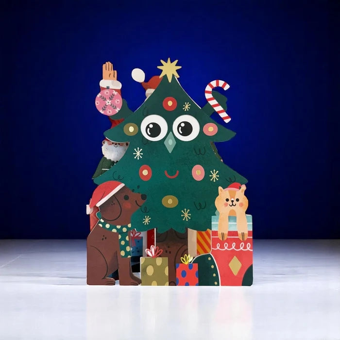 Alljoy Design - Christmas Card - Tree - Front