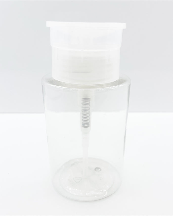 Clear Pump Bottle - Lula Beauty