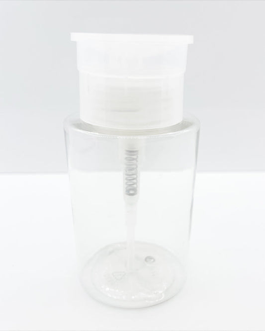 Clear Pump Bottle - Lula Beauty