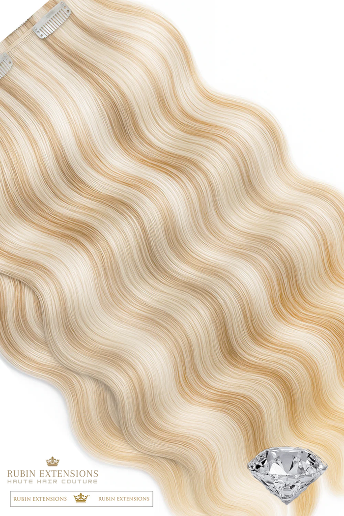 Clip-In Extensions Honey & Light Blonde | Diamond Line | Rubin