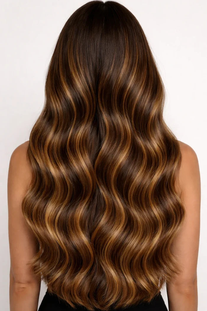 Natural Golden Brown & Light Brown Caramel | Diamond Line | Rubin