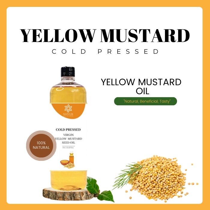 Cold Pressed Yellow Mustard Oil 1 ltr