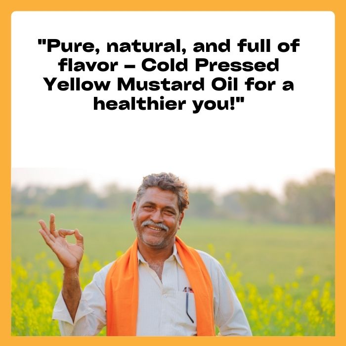 Cold Pressed Yellow Mustard Oil 1 ltr