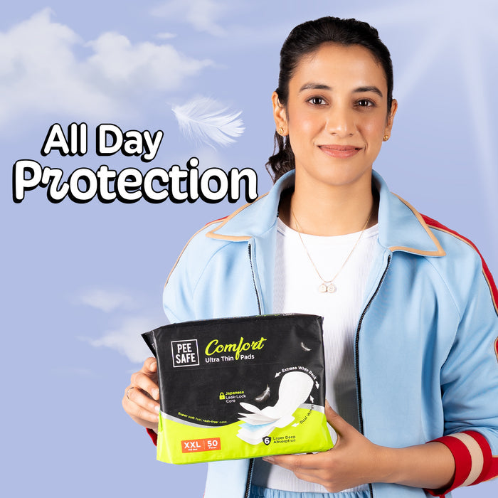 Pee Safe Comfort Ultra Thin Pads XXL (50 Pads)
