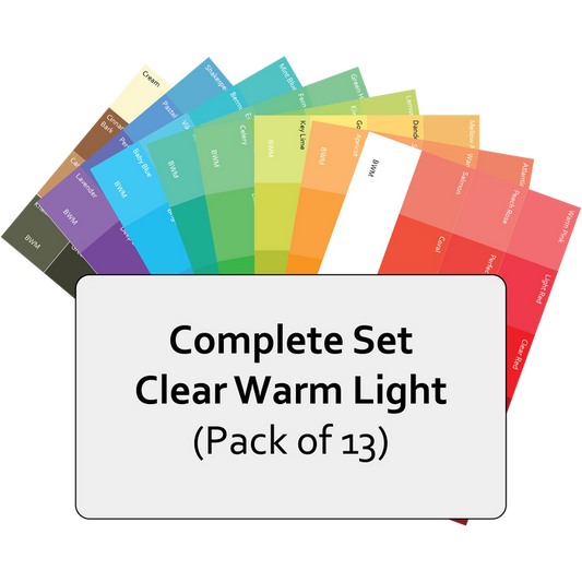 Complete Set of Clear Warm Light Postcard Prints