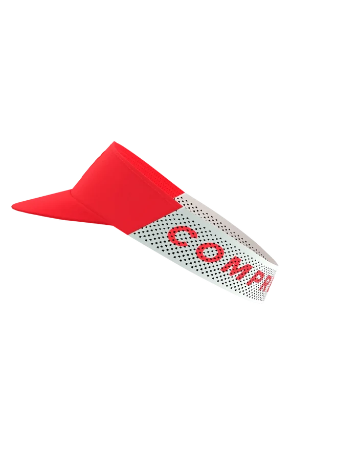 COMPRESSPORT PRO RACING VISOR FLUO RED