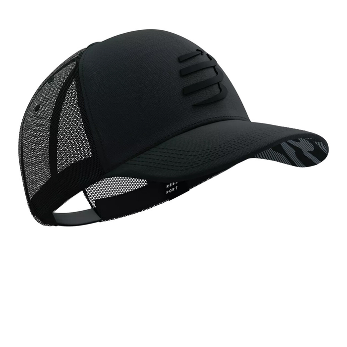 COMPRESSPORT TRUCKER CAP BLACK