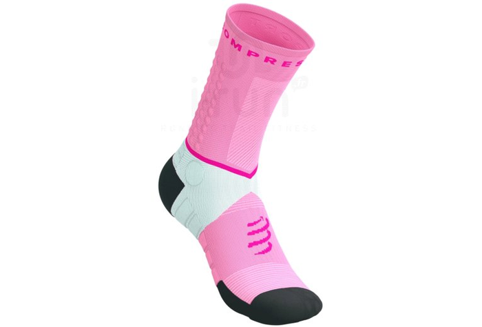 COMPRESSPORT ULTRA TRAIL SOCKS V2.0 BEGONIA NEON