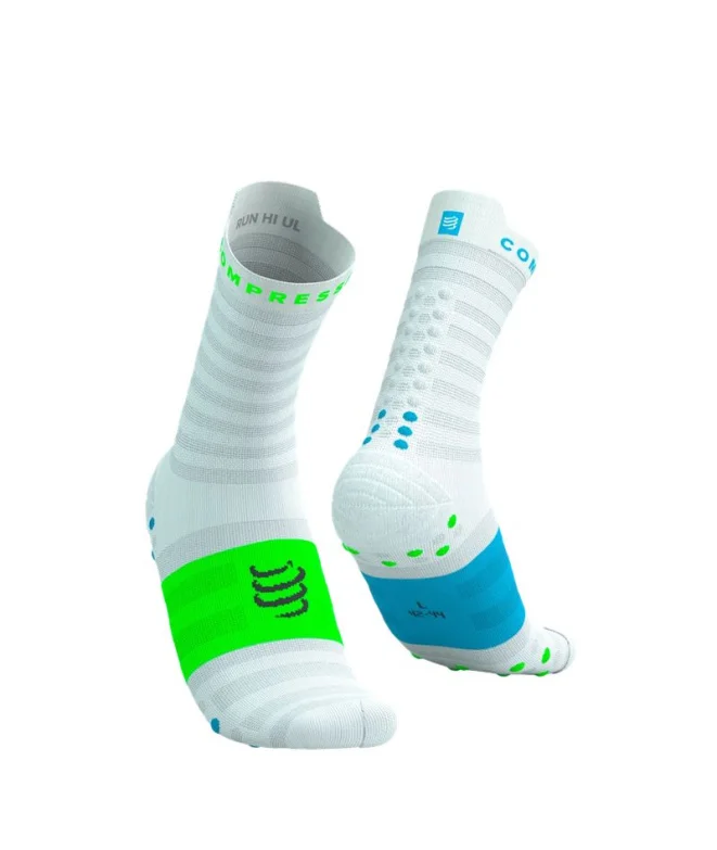 COMPRESSPORT ULTRALIGHT RUN HIGHT WHITE