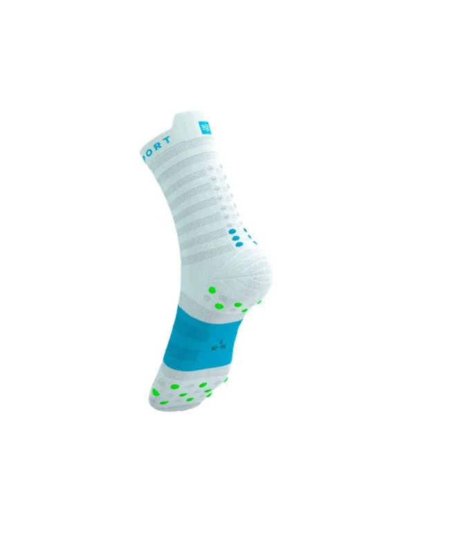 COMPRESSPORT ULTRALIGHT RUN HIGHT WHITE