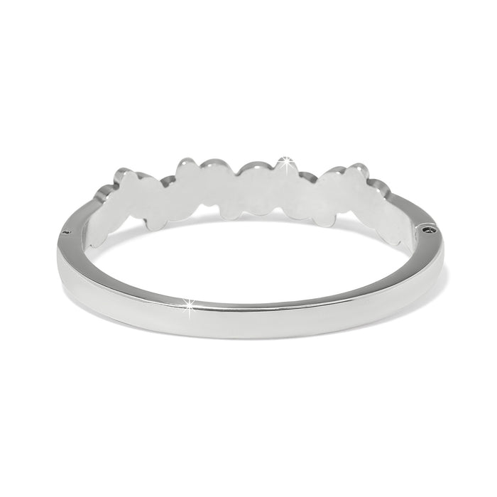 Constella Hinged Bangle / Silver-Blues