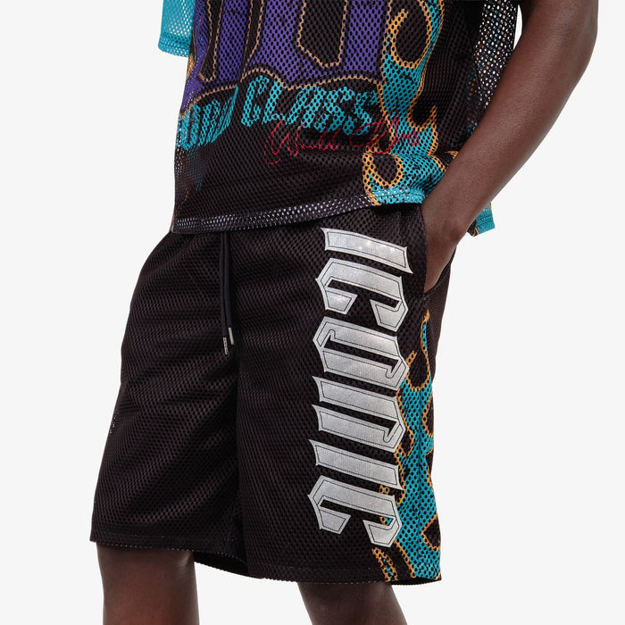 COPPER RIVET - MESH SHORT - 611505 - BLACK