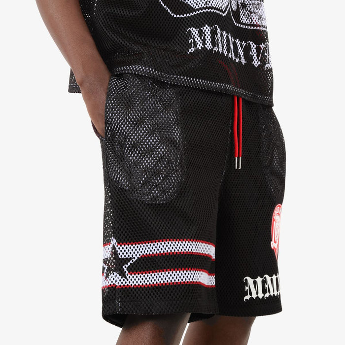 COPPER RIVET - MESH SHORT - 611508 - BLACK