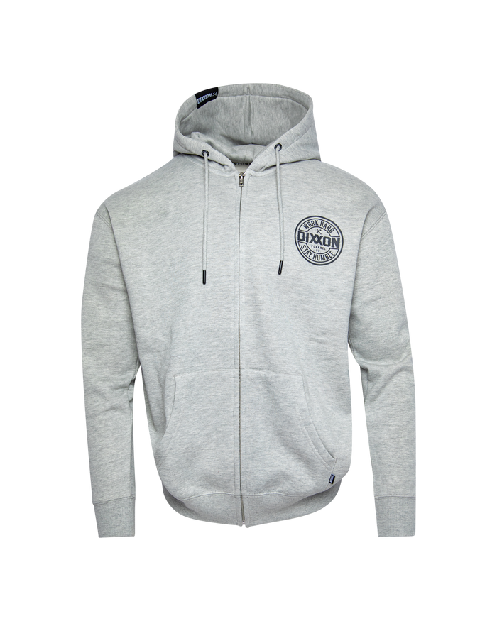 Corpo Zip Up Hood -  Black / Grey