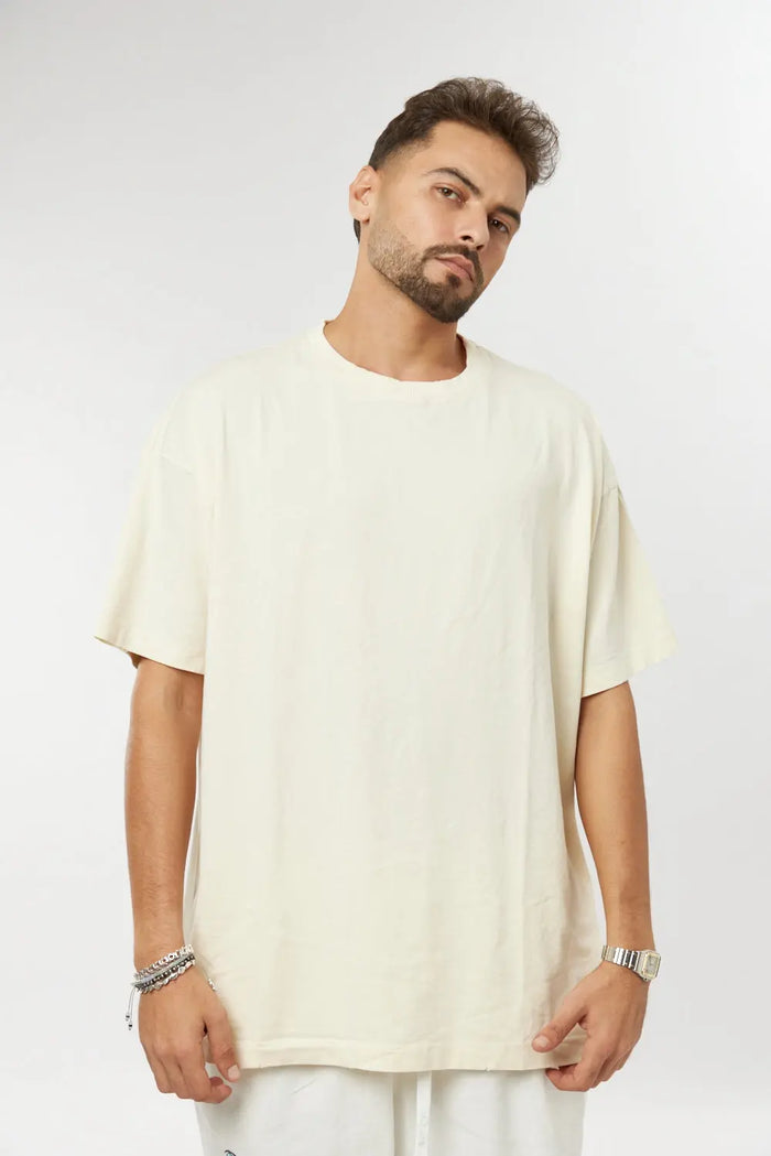 Cotton T-Shirt - Butter TFU-TFU shop