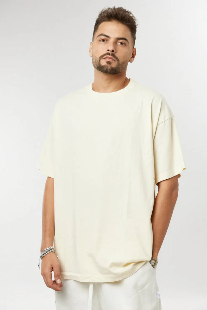 Cotton T-Shirt - Butter TFU-TFU shop