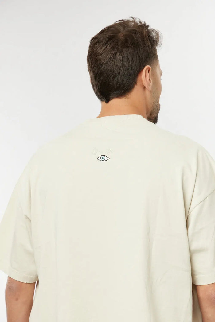 Cotton T-Shirt - Stone TFU-TFU shop