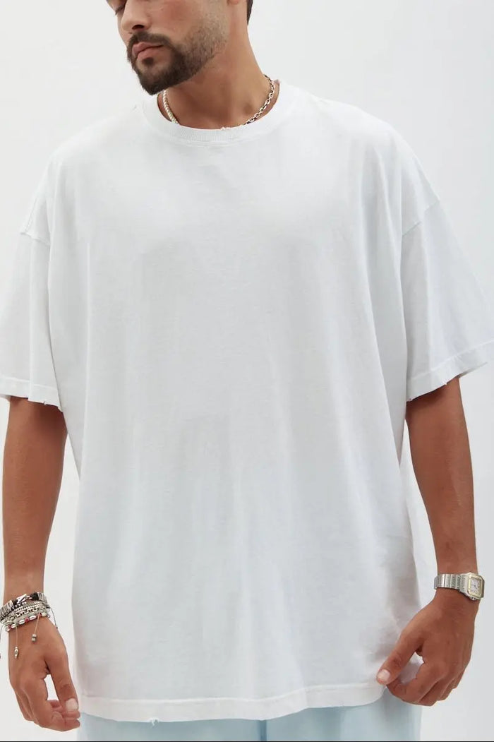 Cotton T-Shirt - White TFU-TFU shop