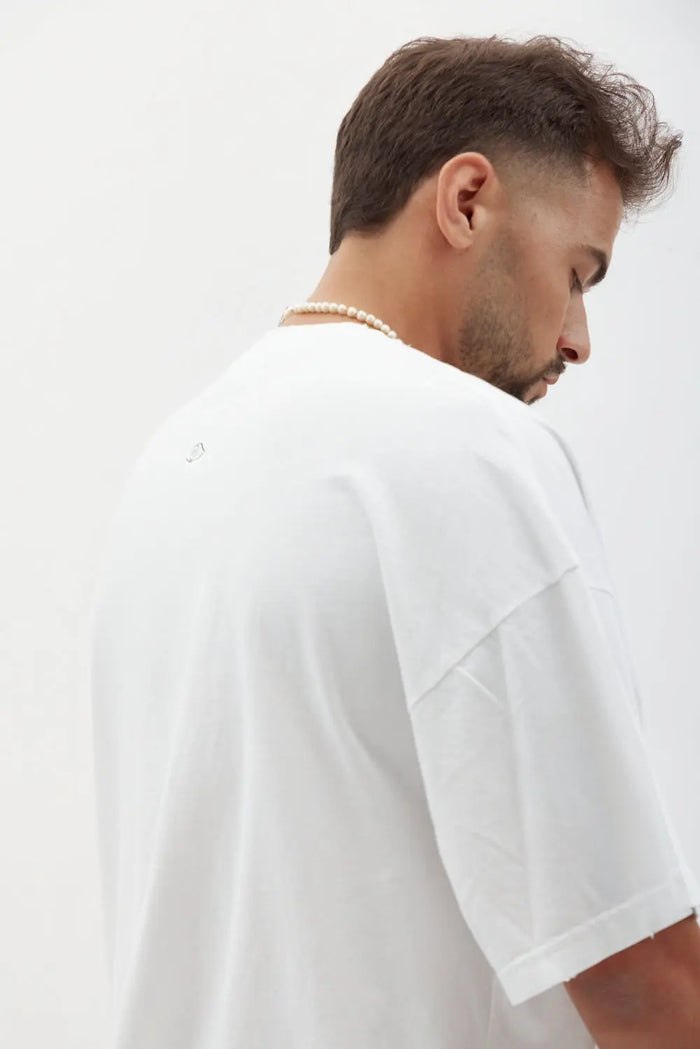 Cotton T-Shirt - White TFU-TFU shop