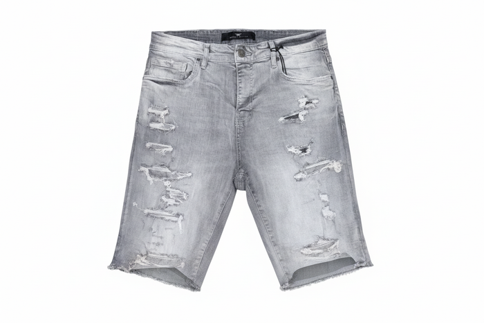 JORDAN CRAIG DENIM SHORT - J3226S - ARCTIC GREY