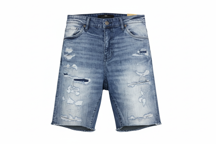 JORDAN CRAIG DENIM SHORT - J3226S - RIVER BLUE