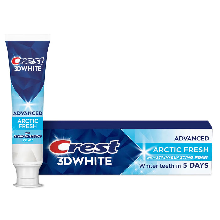Crest 3D White Advanced Teeth Whitening Fluoride Toothpaste - Arctic Fresh 93g tube
