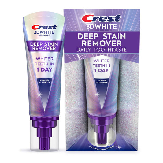 Crest 3D White Deep Stain Remover Enamel Strength - 3.1oz