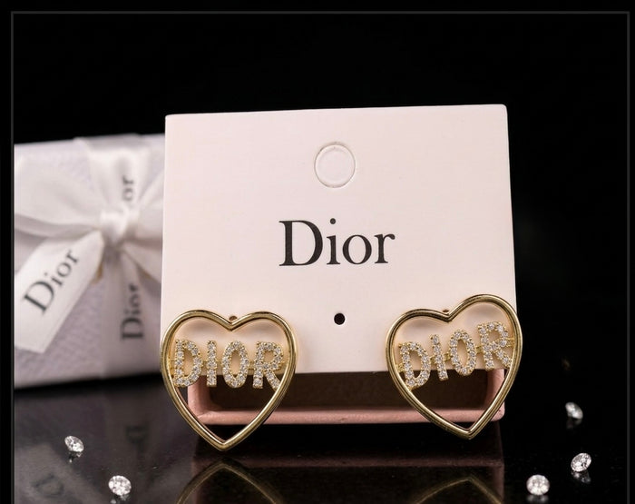 D Love Earrings
