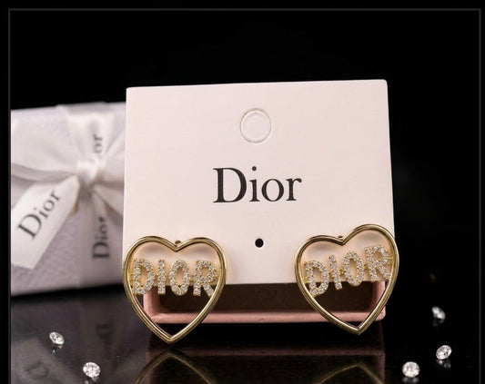 D Love Earrings