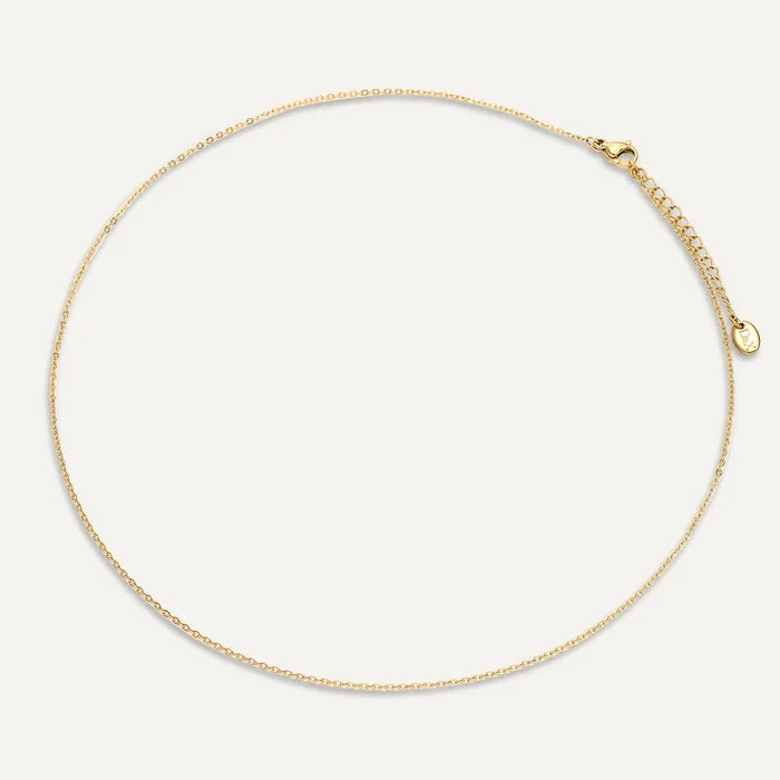 D& X London Vibes 18K Gold Plated String Necklace