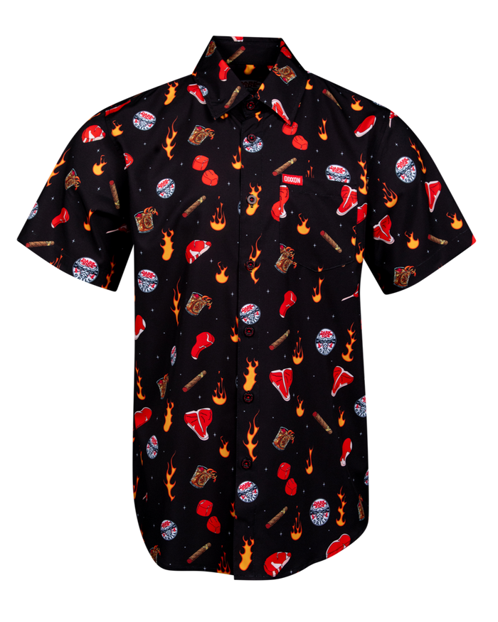 Dark Side of the Grill Short Sleeve Party Shirt
