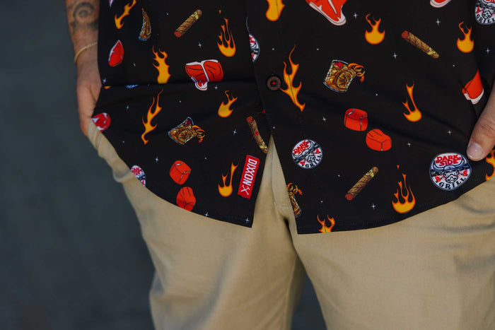 Dark Side of the Grill Short Sleeve Party Shirt