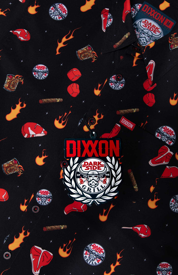 Dark Side of the Grill Youth Short Sleeve Party Shirt
