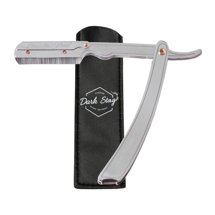 Dark Stag Premium Straight Barber Razor