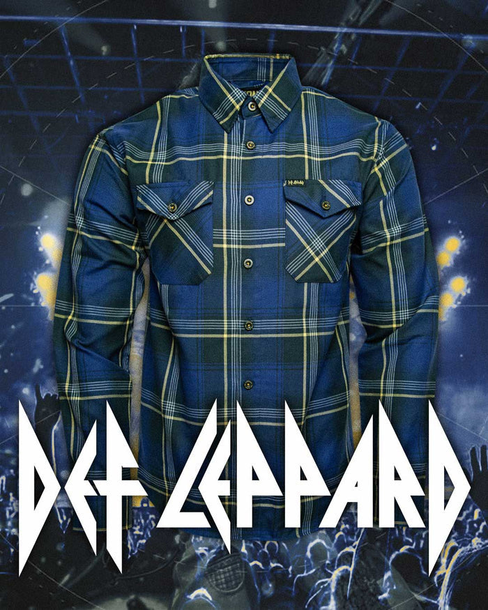 Def Leppard Youth Flannel