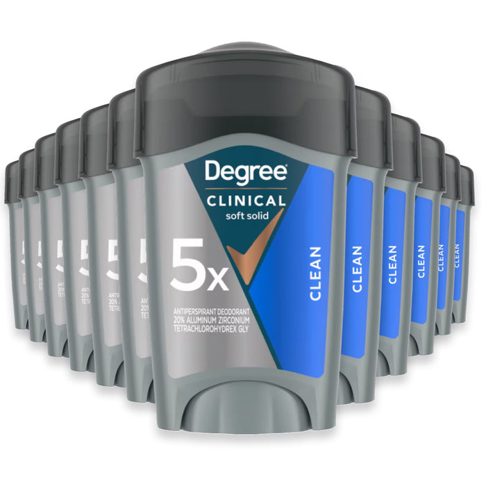 Degree Men Clinical Protection Clean Anti-Perspirant 1.6 Oz - 24  Pack