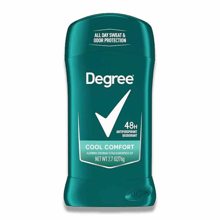 Degree Men Cool Comfort Antiperspirant Deodorant Invisible Solid, 2.7 oz - 12 Pack