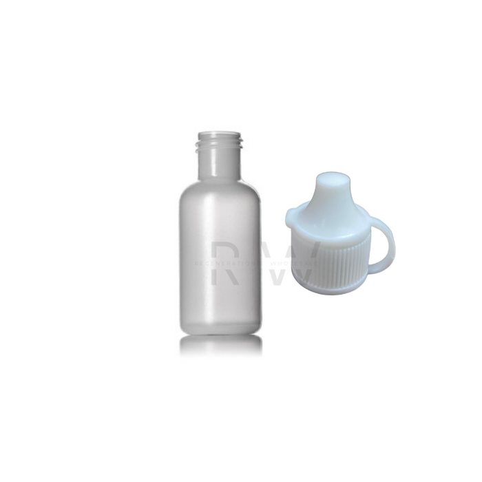 Deluxe Sample (Air Freshener & Burning Oil) -  1/2 OZ Natural HDPE Plastic Hard Bottle