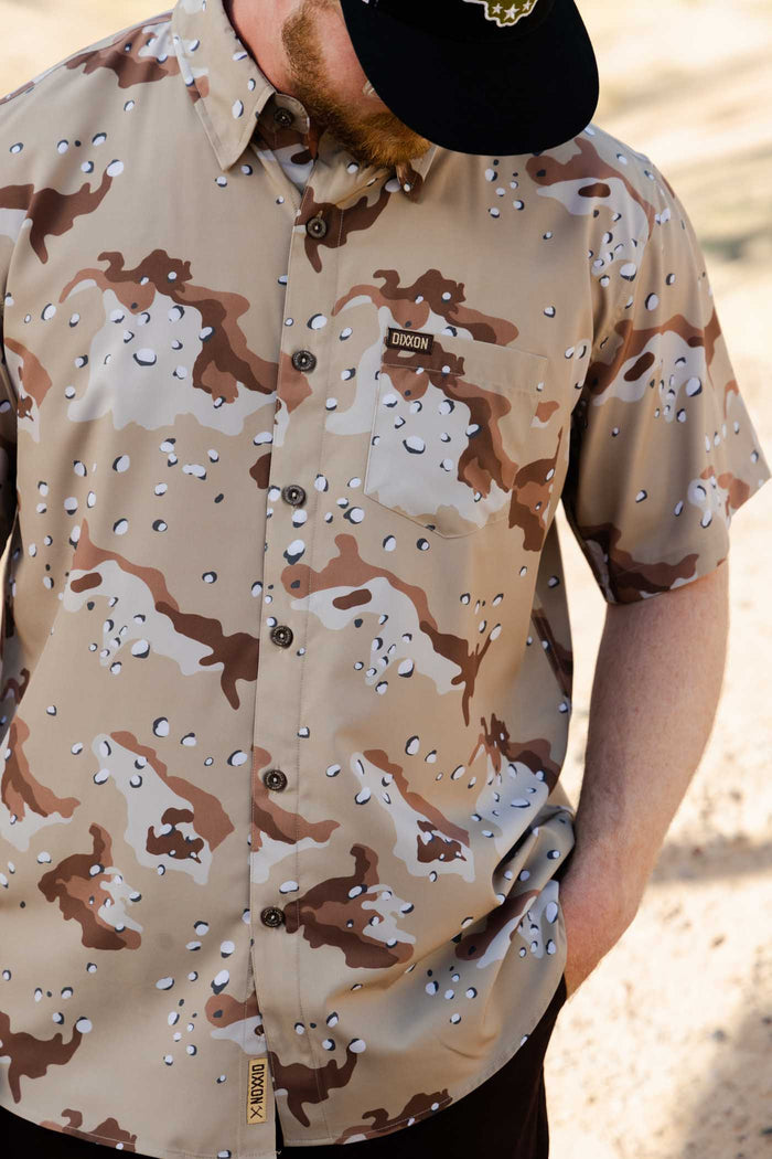 Desert Storm Short Sleeve Party Shirt