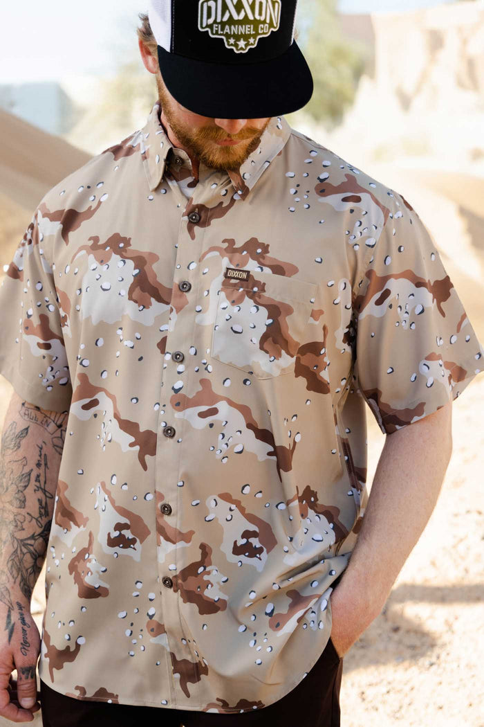 Desert Storm Short Sleeve Party Shirt