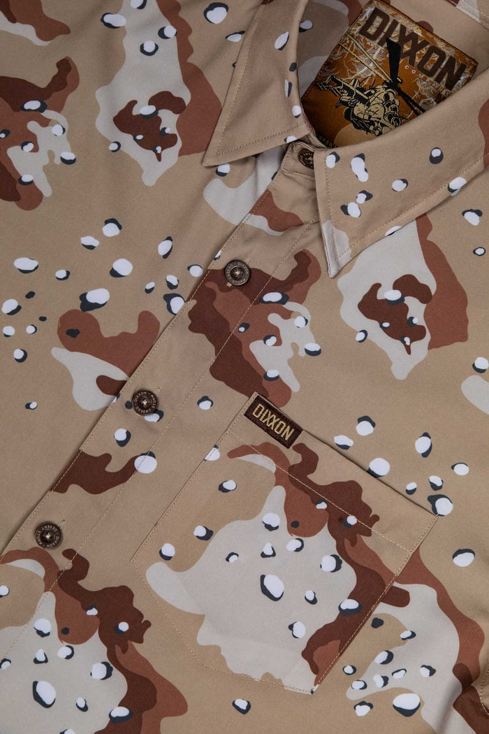 Desert Storm Short Sleeve Party Shirt