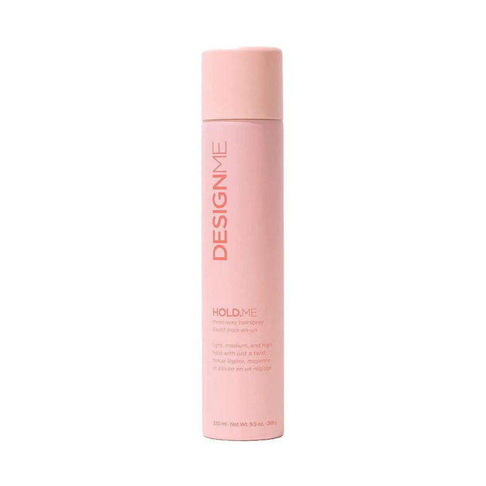 Design.Me Hold.Me Three-Way Hairspray 9.5oz - Design.ME | Available at Studio 360 Salon, Chatham, NJ