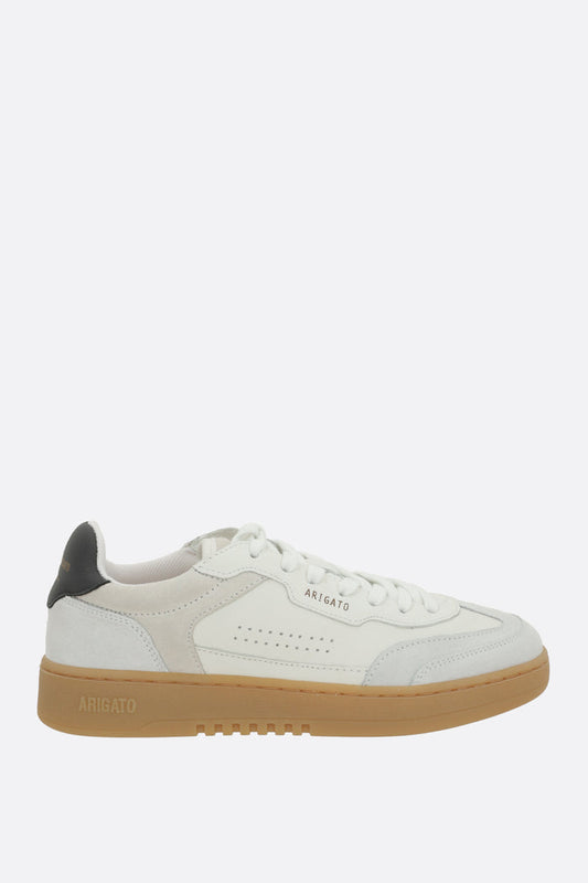 Dice T-Toe sneakers in smooth leather and suede
