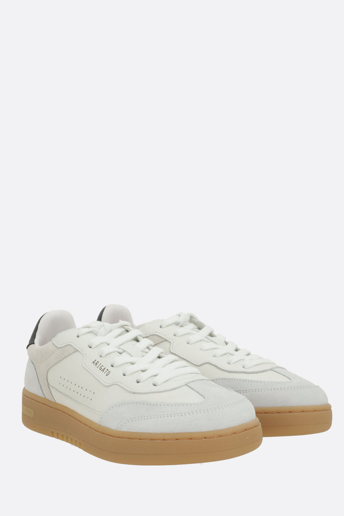 Dice T-Toe sneakers in smooth leather and suede