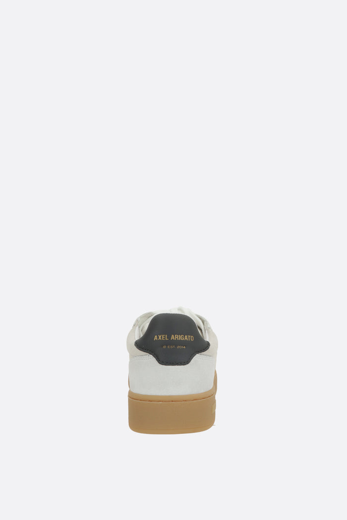 Dice T-Toe sneakers in smooth leather and suede