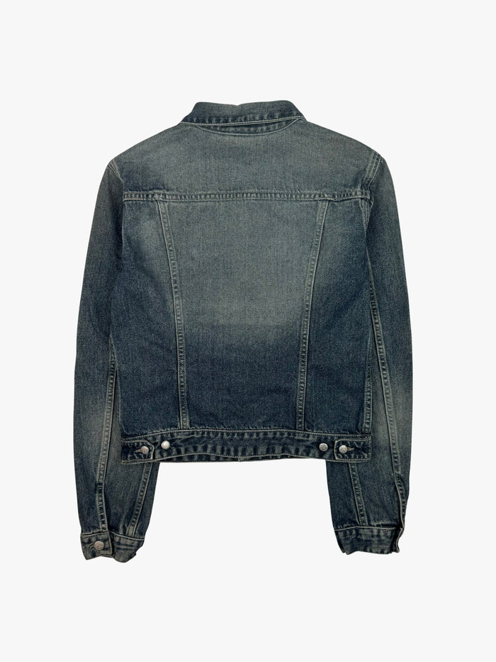Diesel Cropped Trucker Denim Jacket