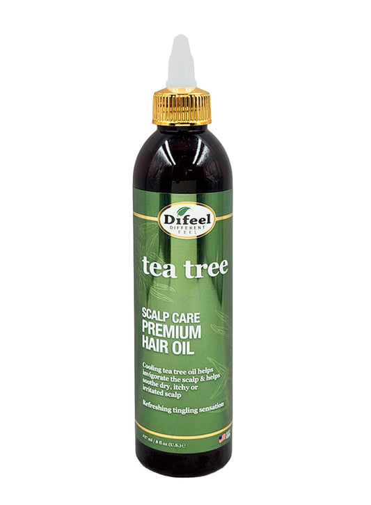 Difeel Tea Tree Scalp Care Premium Hair Oil (8 oz)