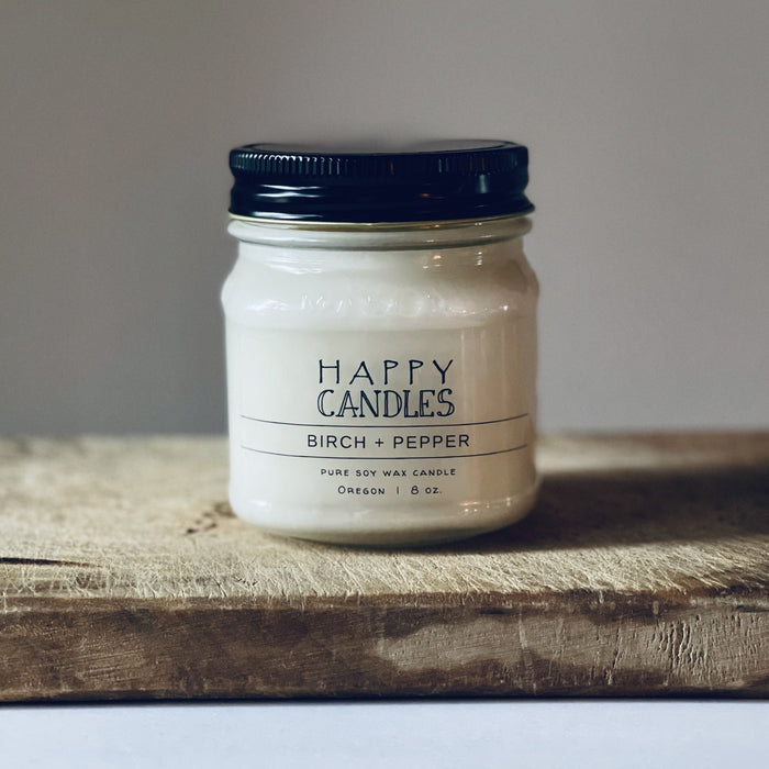 DISCONTINUED - Birch + Pepper | Happy Candles