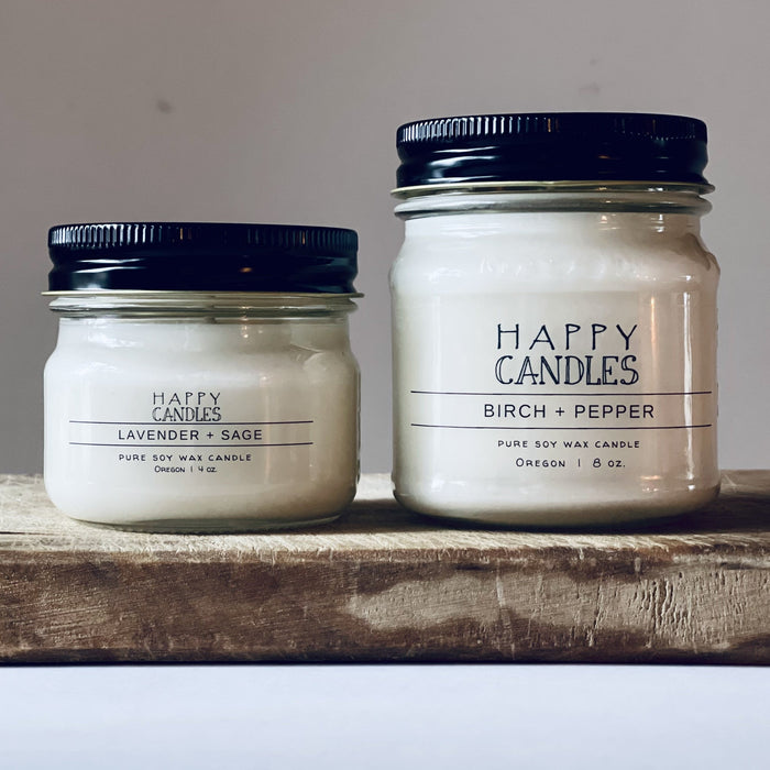 DISCONTINUED - Birch + Pepper | Happy Candles